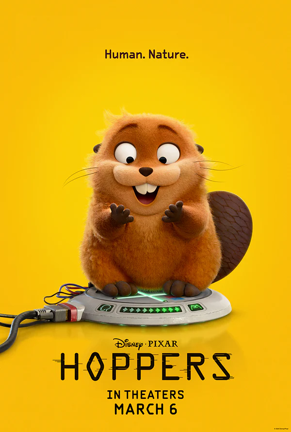 Hoppers — film d’animation 4K en IPTV